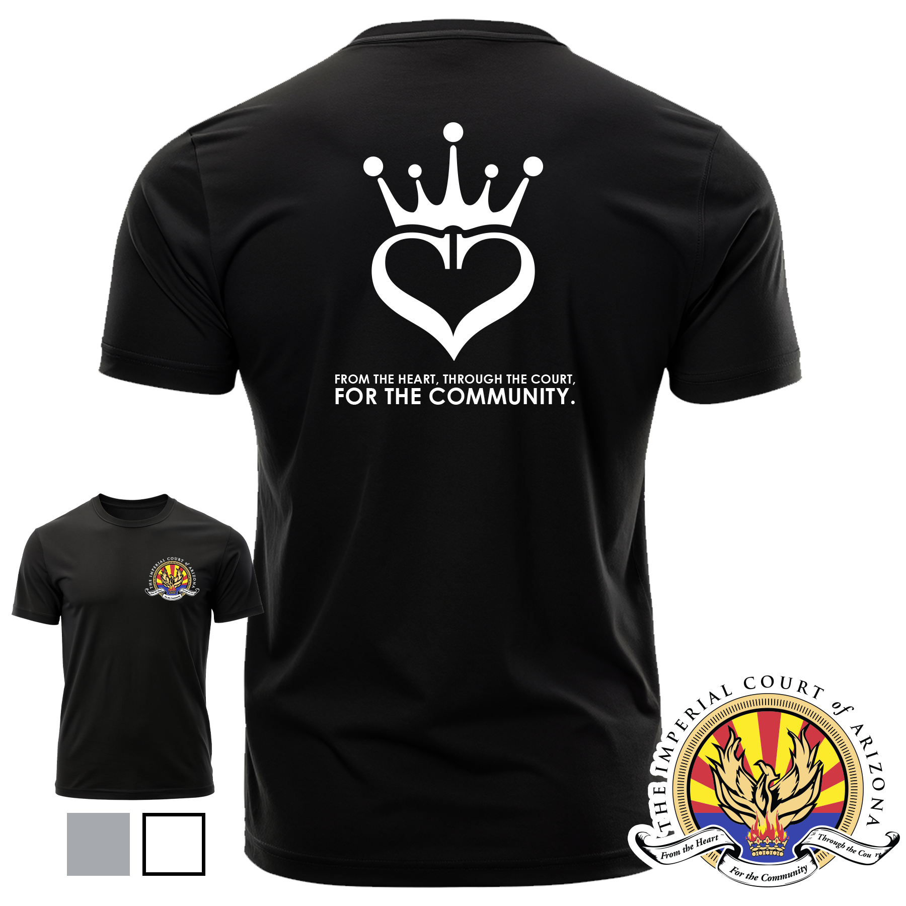 Imperial Court: Crewneck Mission Tee