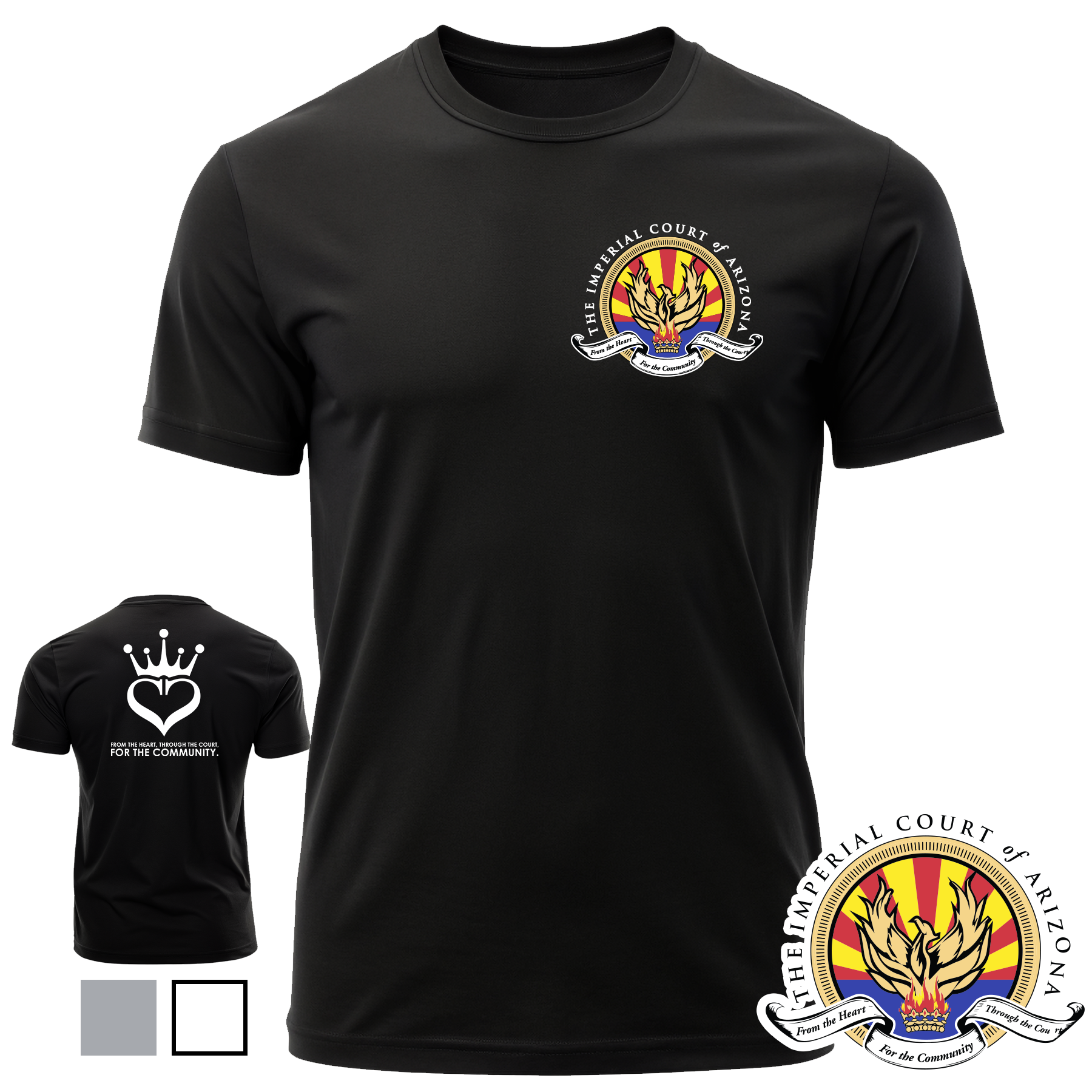 Imperial Court: Crewneck Mission Tee - Image 2