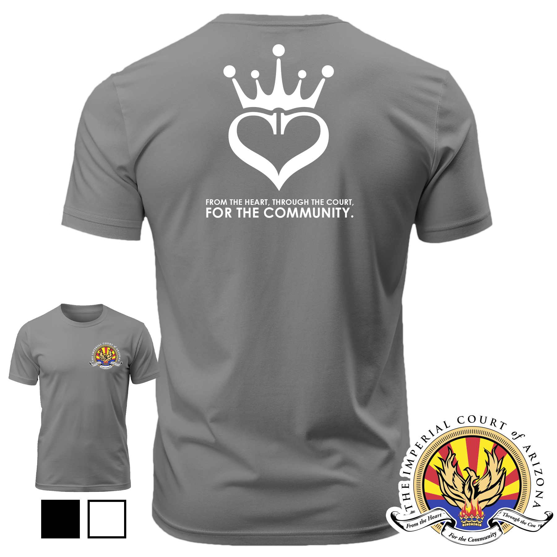 Imperial Court: Crewneck Mission Tee - Image 3