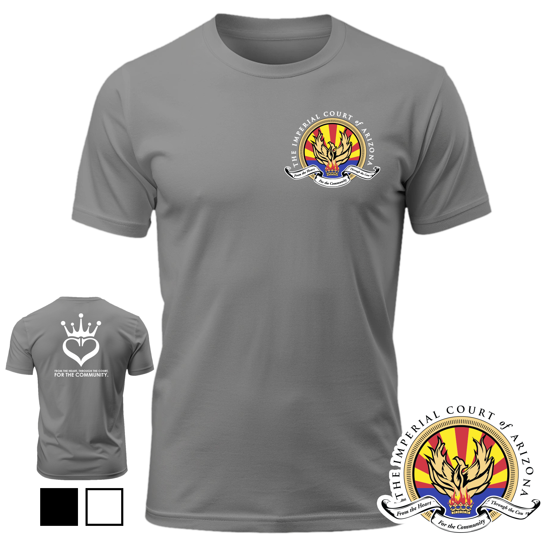 Imperial Court: Crewneck Mission Tee - Image 4