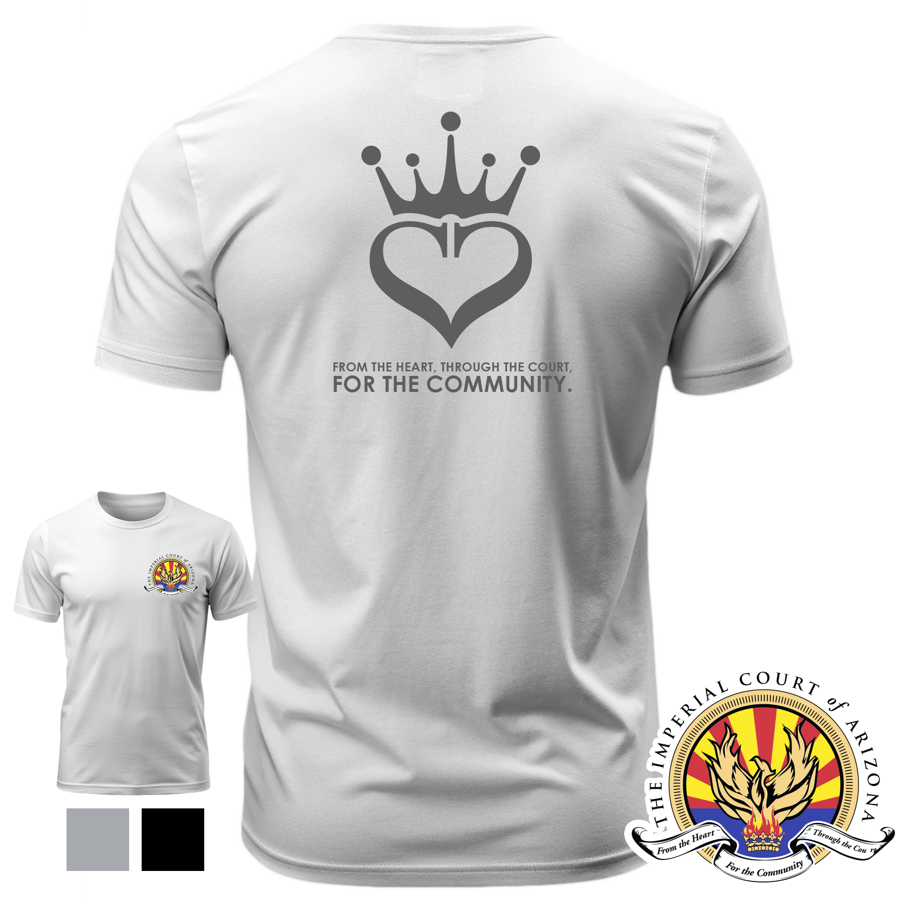 Imperial Court: Crewneck Mission Tee - Image 5