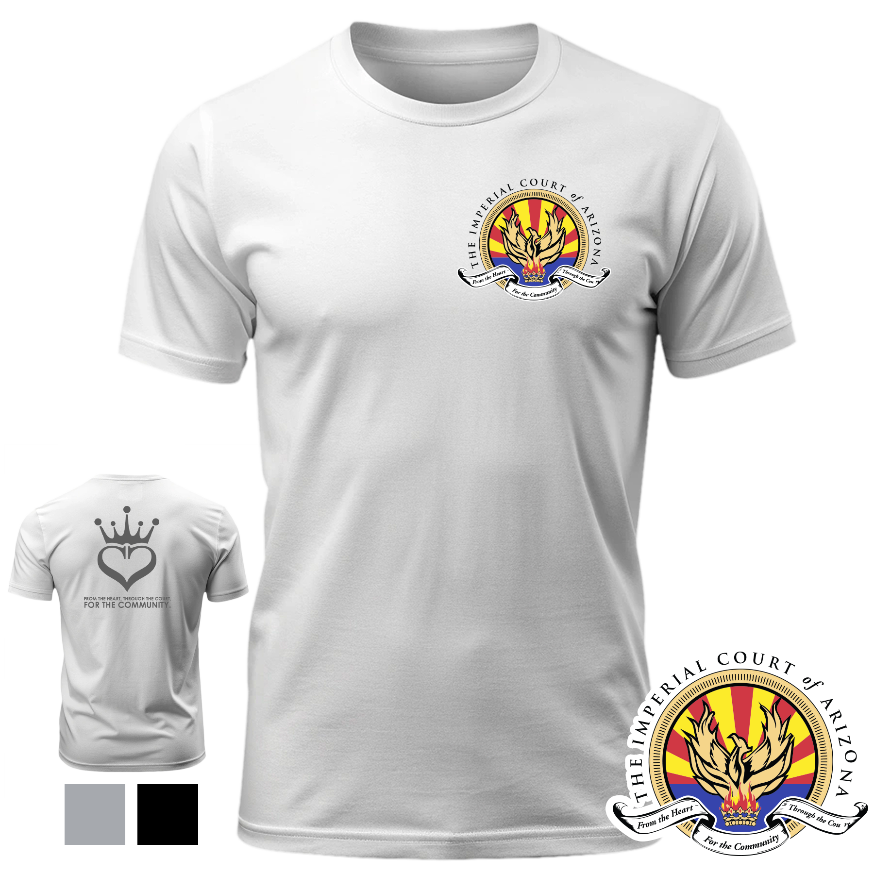 Imperial Court: Crewneck Mission Tee - Image 6