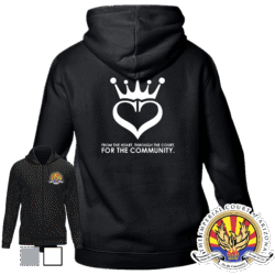 Imperial Court: Zipped Mission Hoodie