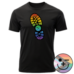 Team Friendly: Rainbow Bootprint