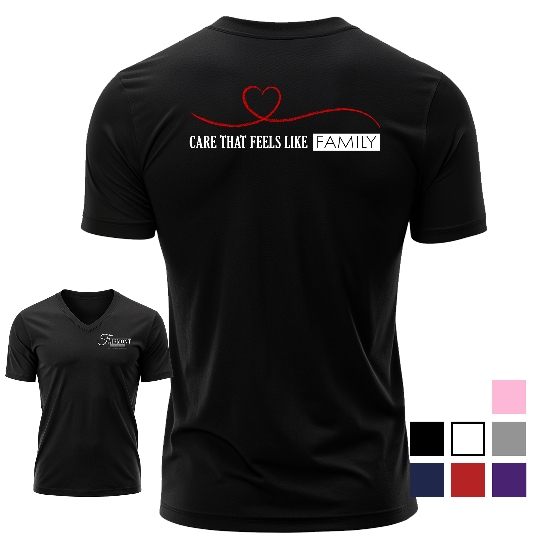 Fairmont Village V-Neck Tee - Image 9