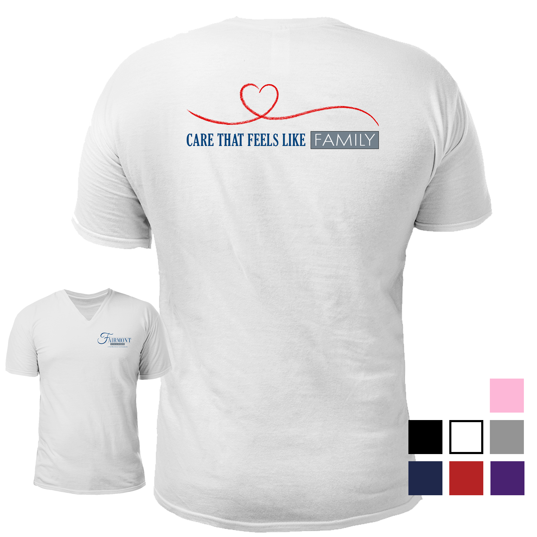 Fairmont Village V-Neck Tee - Image 8