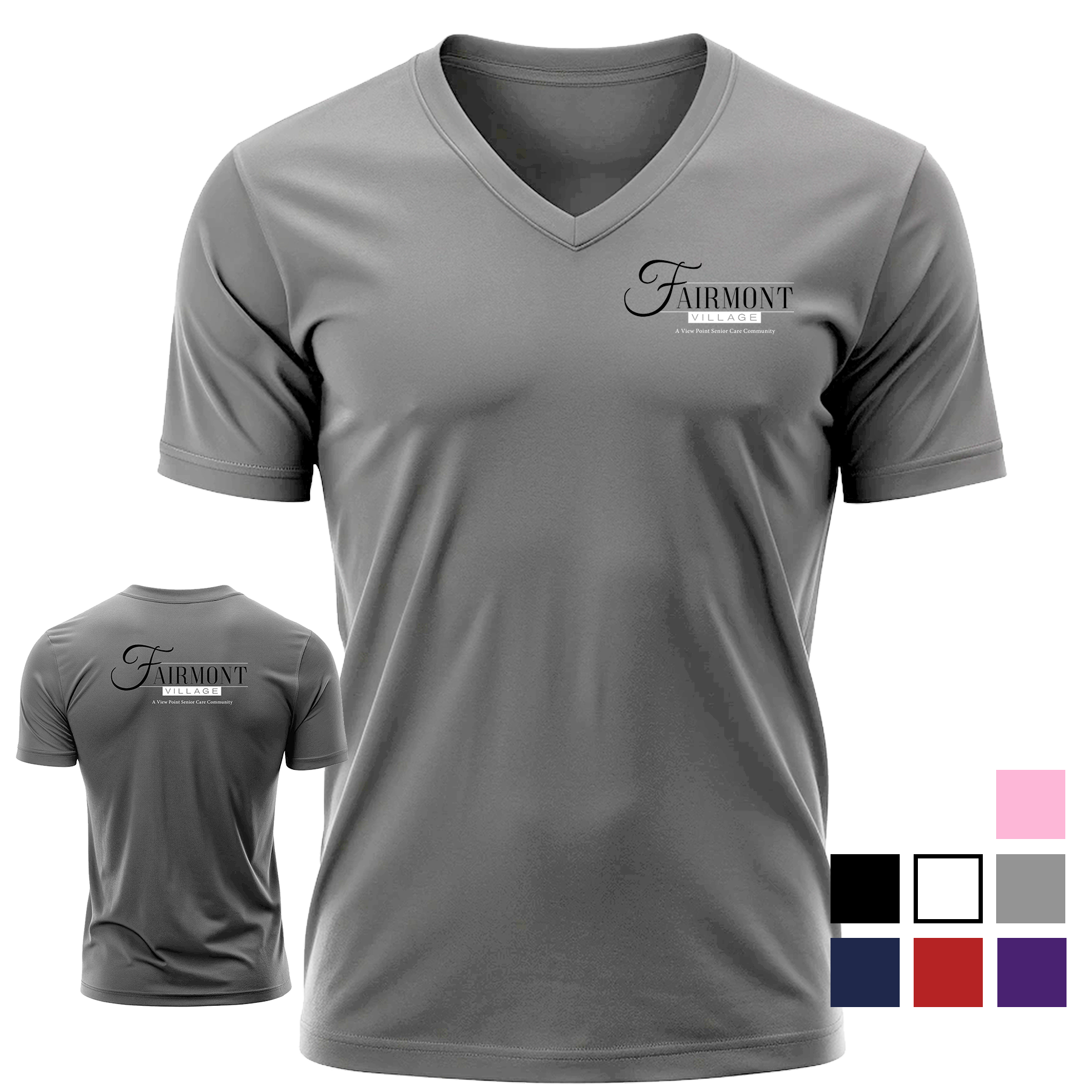 Fairmont Village V-Neck Tee - Image 3