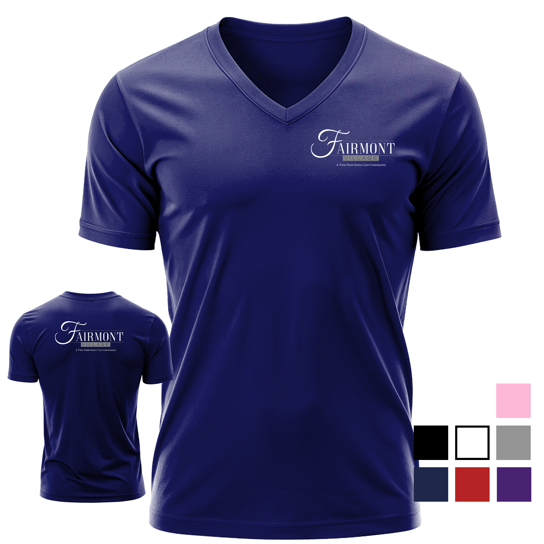 Fairmont Village V-Neck Tee - Image 5