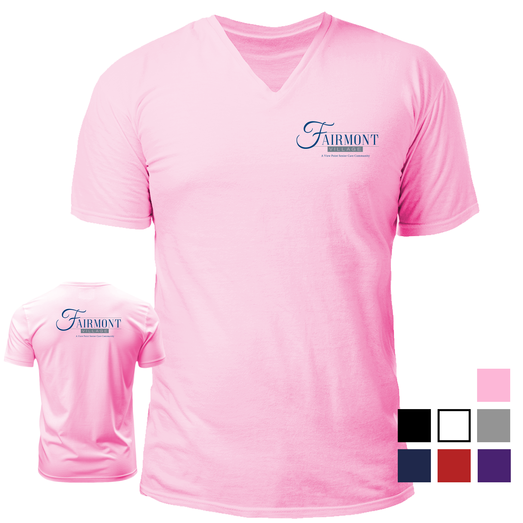 Fairmont Village V-Neck Tee - Image 7