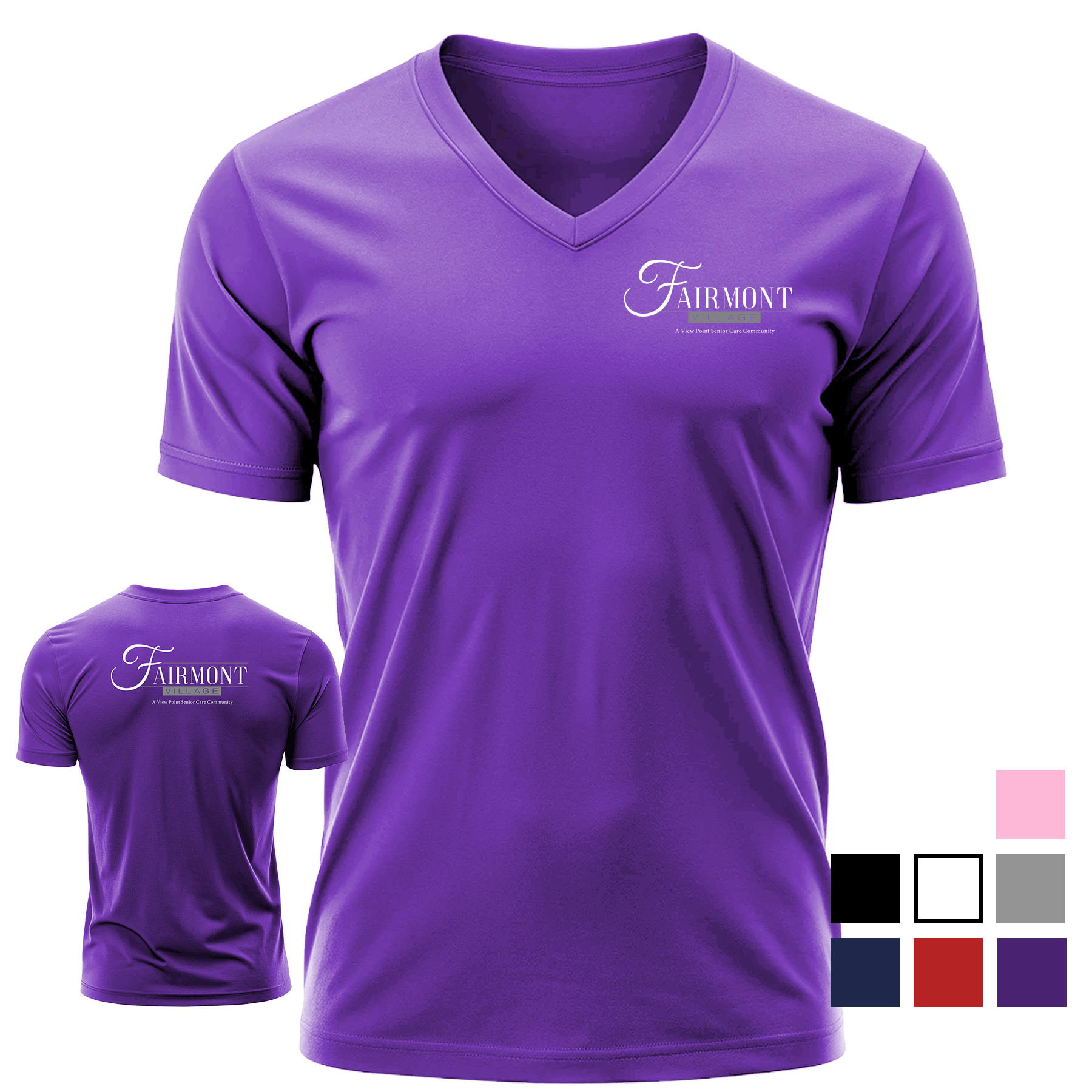 Fairmont Village V-Neck Tee - Image 4
