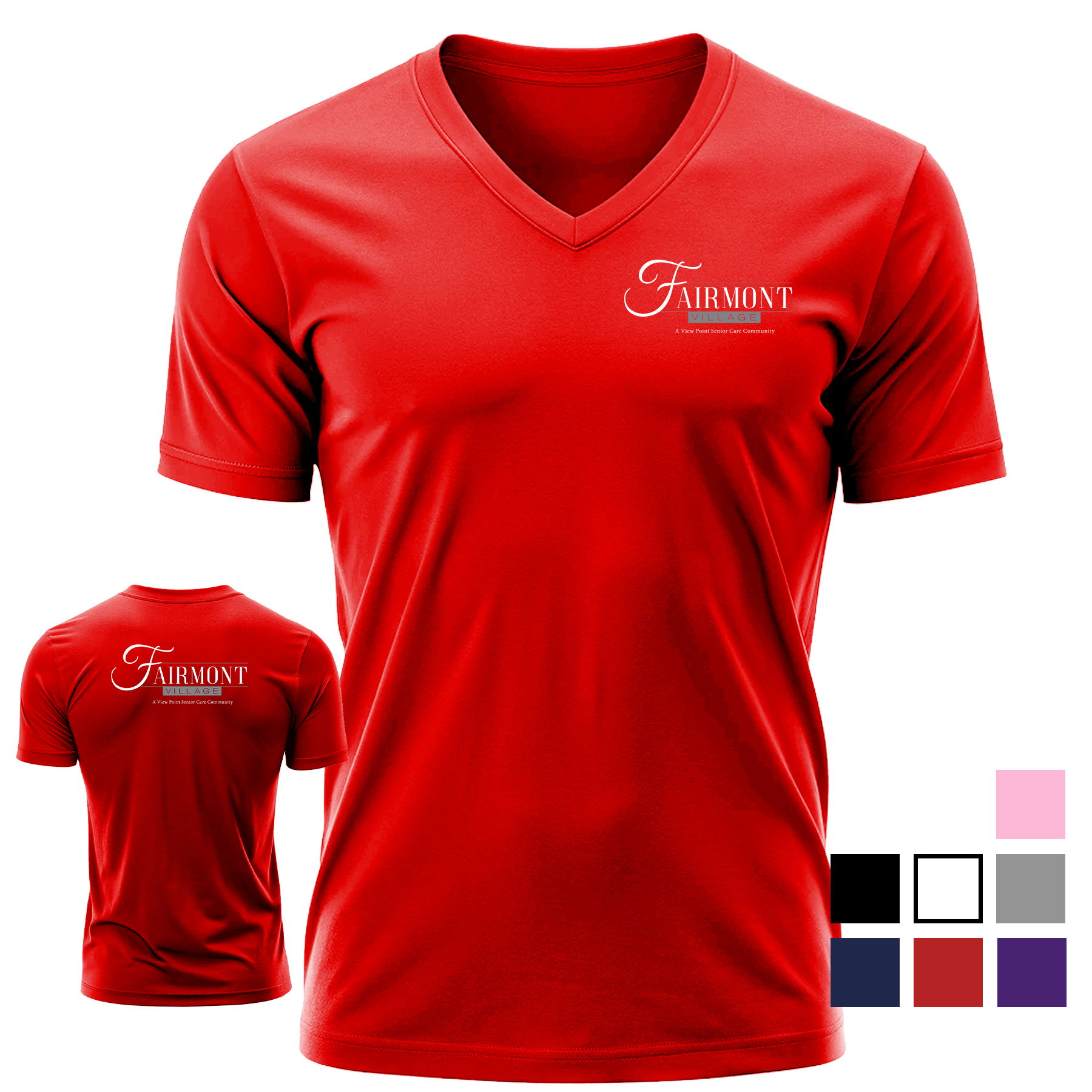 Fairmont Village V-Neck Tee - Image 6