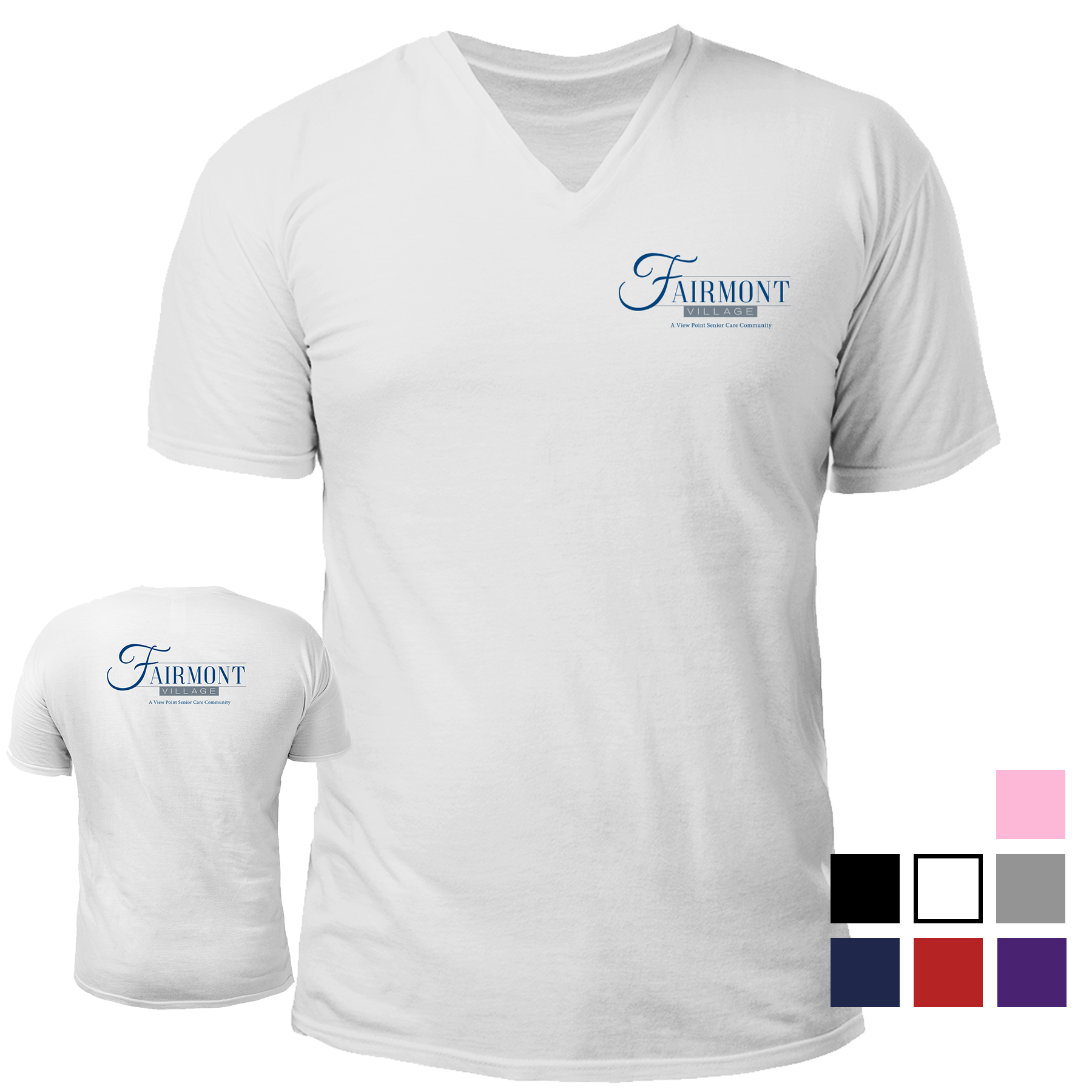 Fairmont Village V-Neck Tee