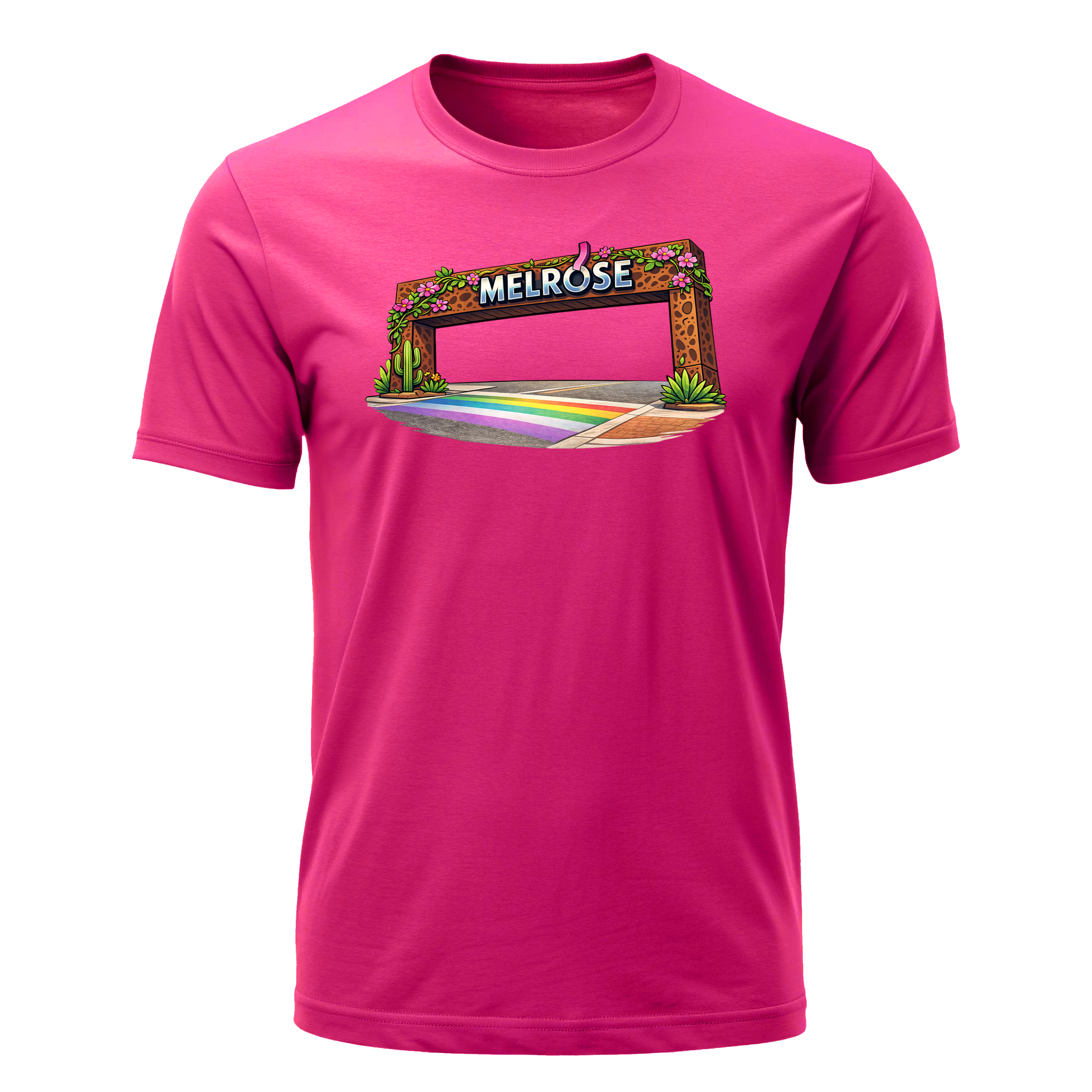 Rainbow Crosswalk Tee - Image 2