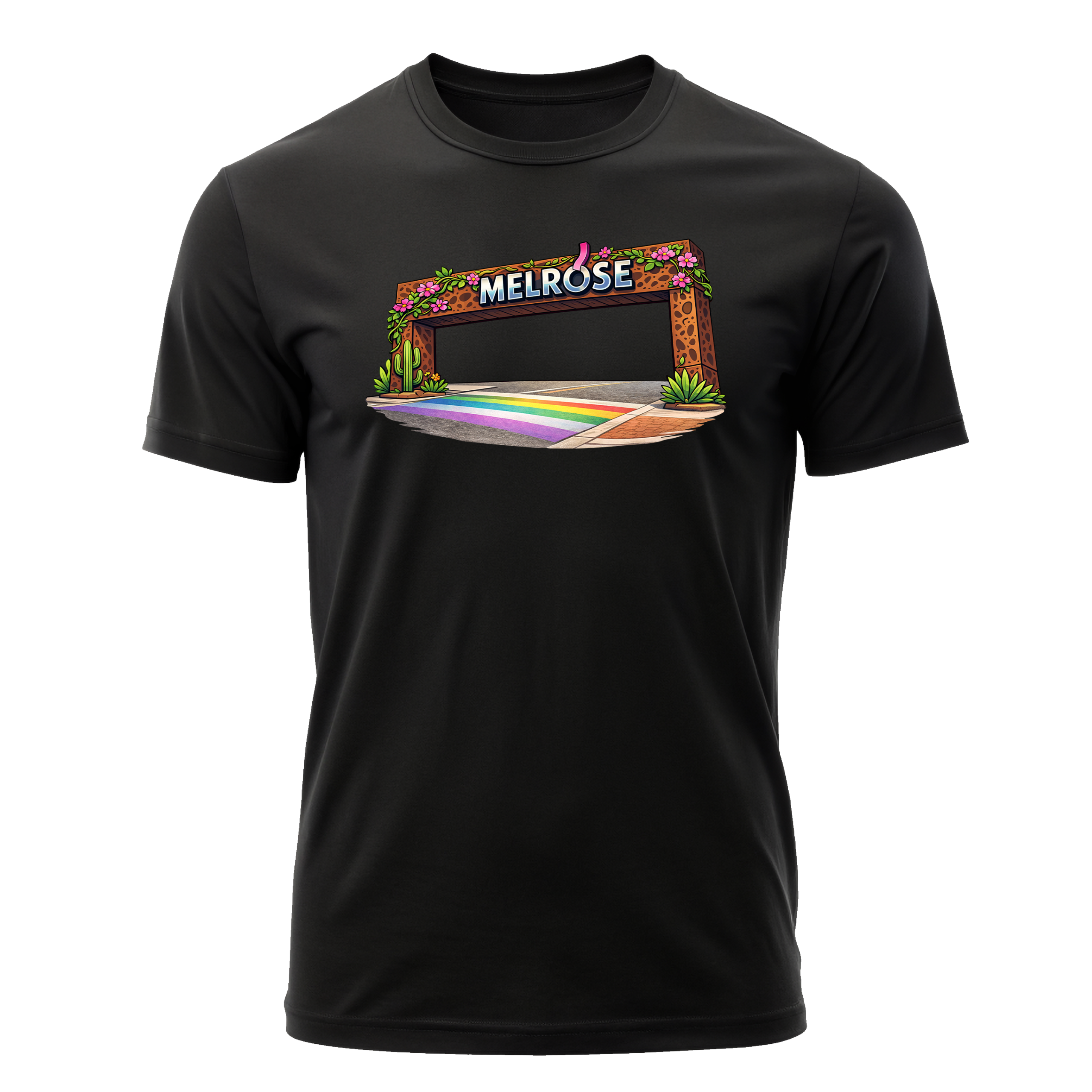 Rainbow Crosswalk Tee - Image 3