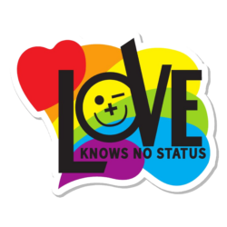 Love Knows No Status Sticker